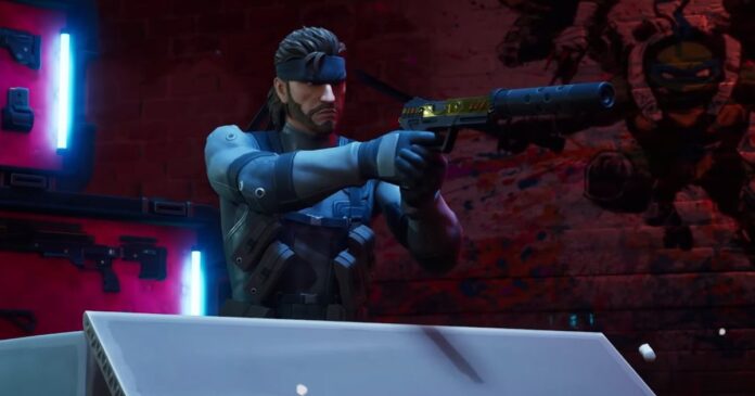 Solid-Snake-aiming-a-pistol-out-of-a-box-in-Fortnite.jpg