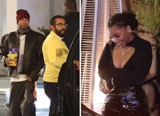 Tyga & Chloe Bailey Leave West Hollywood Club Together