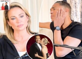 Amy Robach feared for T.J. Holmes’ life after affair photos — denies cheating