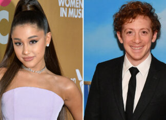Ariana Grande Gives Ethan Slater Shout-Out With Christmas Ornament – Hollywood Life