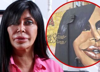 ‘Mob Wives’ Big Ang Mural Covered, Sister Vows to Find New Location
