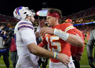 Josh Allen receives apology from Patrick Mahomes after outburt