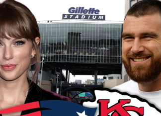 Taylor Swift Drops In for Travis Kelce’s Chiefs Game Against Patriots