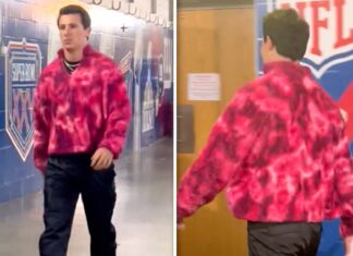 Tommy DeVito Rocks Fuzzy Fuchsia Jacket To ‘MNF,’ Leads Giants To Upset Win