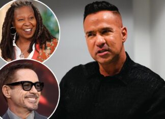 Mike Sorrentino says Whoopi Goldberg and Robert Downey Jr. confronted him about his addiction