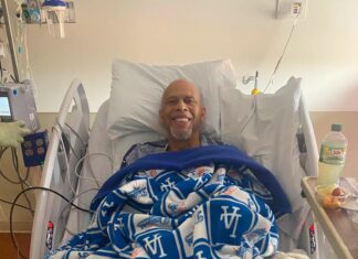 Kareem Abdul-Jabbar In Great Spirits After Breaking Hip In Bad Fall