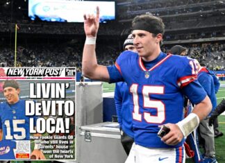 Giants’ Tommy DeVito wins NFC Offensive Player of the Week