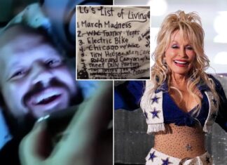 Dolly Parton helps dying Utah man LeGrand Gold cross item off his bucket list