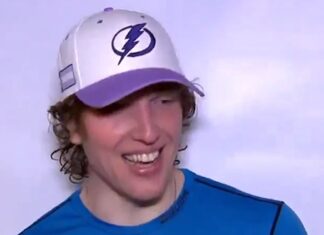 NHL Star Andrei Vasilevskiy’s Locker Room Interview Interrupted By Loud Fart