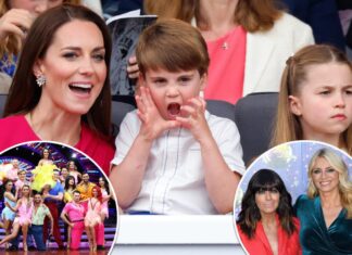 Kate Middleton, Charlotte, Louis visit UK’s ‘Dancing with the Stars’