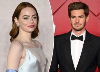 Emma Stone spots ex Andrew Garfield in audience at her film premiere: ‘So cute’