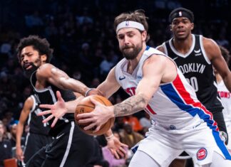 Joe Harris makes emotional Brooklyn return to face Nets with Pistons