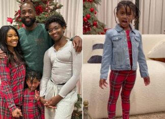 Dwyane Wade and Gabrielle Union Celebrate Christmas with Their Blended Family