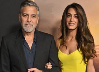 Amal Clooney Wears Yellow Gown at ‘The Boys in the Boat’ Premiere – Hollywood Life