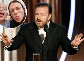 Ricky Gervais slammed for joking about terminally ill children