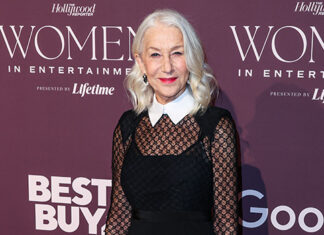 Helen Mirren Wears Fishnet Dress to Women in Entertainment Gala – Hollywood Life