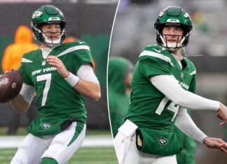 Jets bench Tim Boyle for Trevor Siemian during ugly Falcons game
