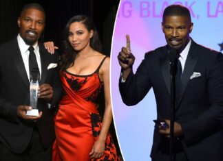 Jamie Foxx makes first appearance since health scare: Couldn’t walk