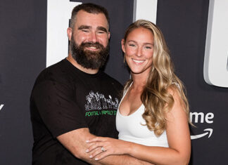 Kylie Kelce Shares Tour of Philadelphia Eagles Wives/GFs Holiday Party – Hollywood Life