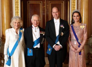 King Charles, Kate Middleton smile in new portrait amid ‘racist’ royal scandal