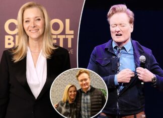 Lisa Kudrow told ex Conan O’Brien he was ‘no one’ when he succeeded Letterman