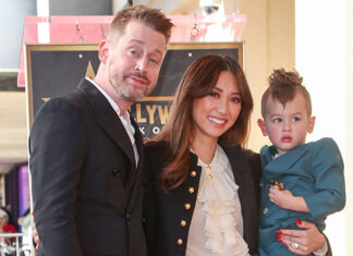 Macaulay Culkin’s Sons and Brenda Song Attend Walk of Fame Ceremony – Hollywood Life