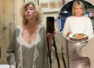 Martha Stewart, 82, posts thirst trap in lace nightgown