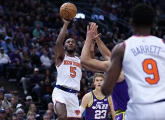 Immanuel Quickley not concerned by limited minutes in Knicks return