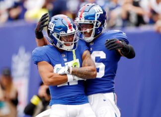 Saquon Barkley helping Wan’Dale Robinson’s Giants comeback