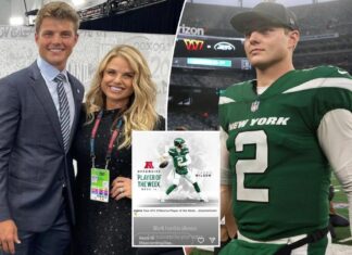 Zach Wilson’s mom enjoys victory lap after QB’s dominant Jets win
