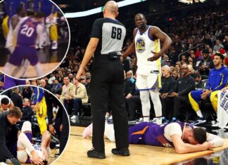 Draymond Green ejected for clocking Jusuf Nurkic in head