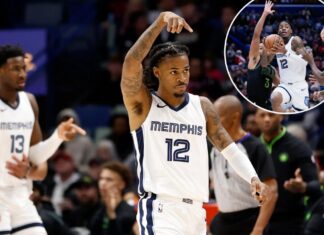 Ja Morant greeted with boos in return from 25-game suspension