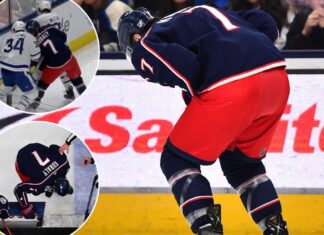 Paramedics called for Blue Jackets’ Sean Kuraly in scary scene