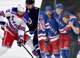 Rangers’ Kaapo Kakko, Filip Chytil both improved to skate on own