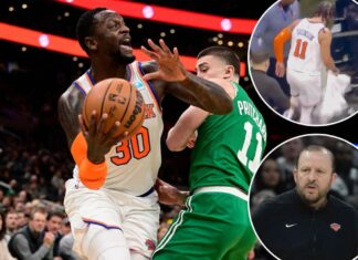 Jalen Brunson injury threatens to make the treacherous Knicks stretch harder