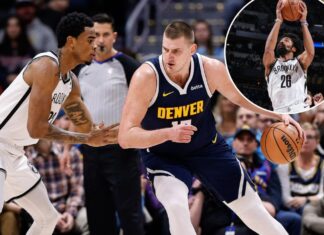 Defending champ Nuggets show out Nets in another West Coast rout
