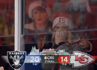 Taylor Swift consoles Brittany Mahomes after Chiefs Christmas loss