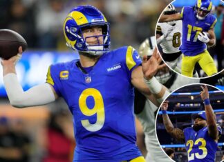 Matthew Stafford, Rams hold off Saints to jump ahead in NFC playoff race