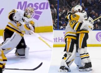 Tristan Jarry makes Penguins history with incredible goalie goal