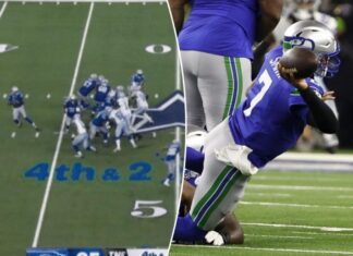 Seahawks leave Micah Parsons unblocked on final fourth down