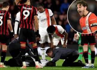 Tom Lockyer suffers cardiac arrest, collapses on field again
