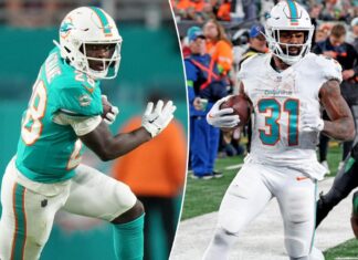 Dolphins’ passing game aided by runners for another Jets obstacle