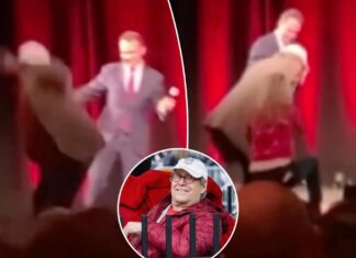 Chevy Chase falls off ‘Christmas Vacation’ Q&A stage, rep reacts