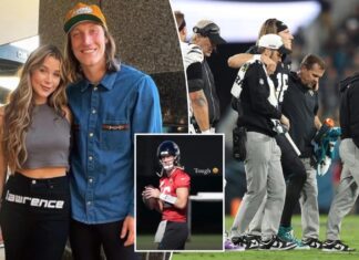 Trevor Lawrence’s wife, Marissa, praises ‘tough cookie’ after injury