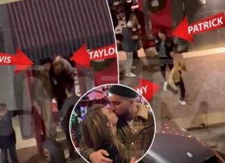 Taylor Swift parties with Travis Kelce after Chiefs game in new video