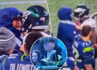 Eagles’ A.J. Brown, Seahawks staffer have sideline confrontation