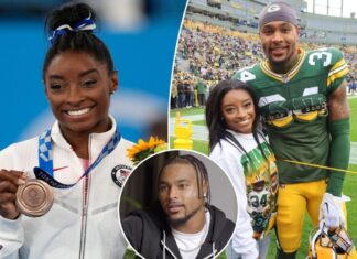 Jonathan Owens wasn’t aware of Simone Biles’ success when they matched