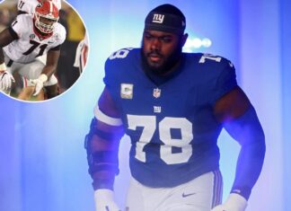 Giants’ Andrew Thomas had rough time watching Georgia fall from CFP