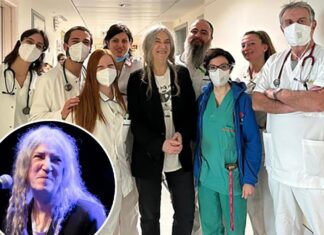 Patti Smith discharged from Italy hospital, ‘in good health conditions’