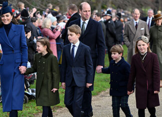 Princess Charlotte Holds Hands With Kate Middleton on Christmas Day – Hollywood Life